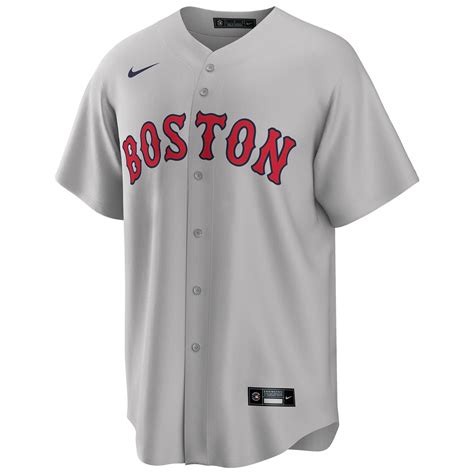 gray red sox jersey